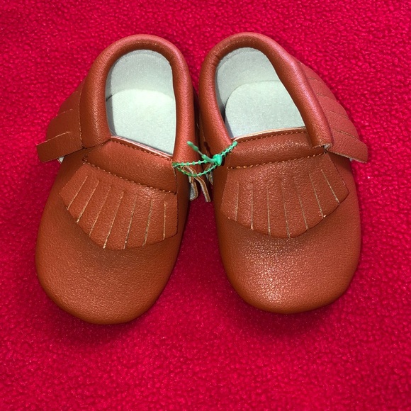 Brown leather Moccasins - Picture 1 of 3